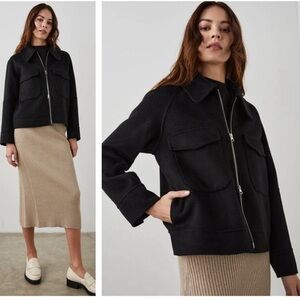 Rails Cheyenne Oversized Wool Blend Jacket Size S